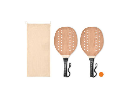Set palas de palo de rosa