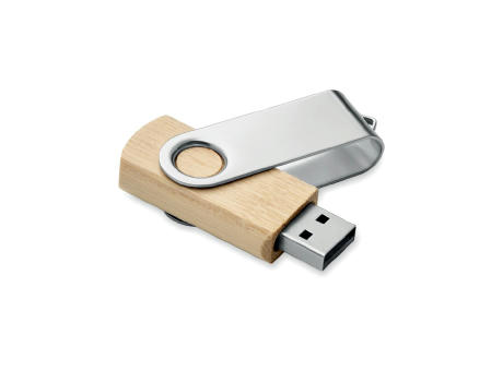 USB de bambú Techmate 16GB