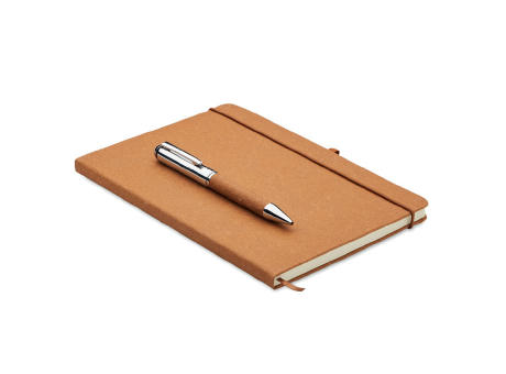 Set cuadernos piel reciclada
