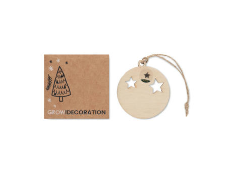 Colgador madera en forma árbol