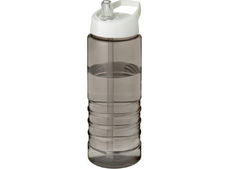 Bidón deportivo con tapa con boquilla de 750 ml H2O Active® Eco Treble 