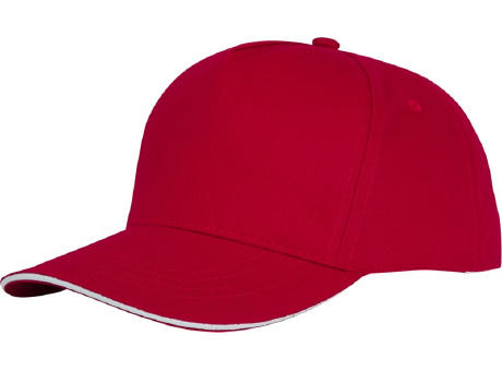 Gorra de 5 paneles con ribete de 175 g/m² Ceto