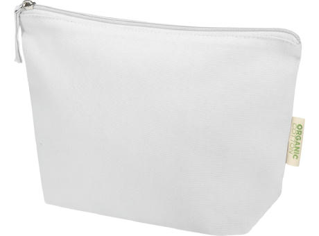 Bolsa de aseo pequeña de 1 l algodón orgánico OCS de 180 g/m² Odisha 