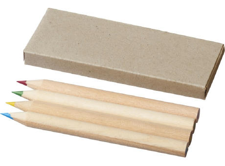 Set de 4 lápices de colores Tullik