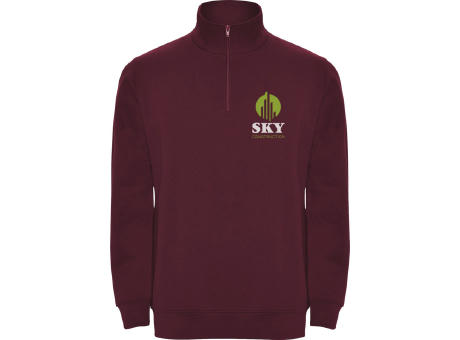Sudadera con media cremallera de 280 g/m² Aneto