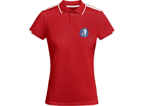 Polo deportivo de manga corta para mujer de 150 g/m² Tamil