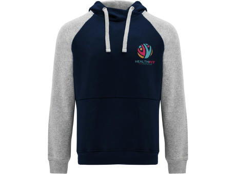Sudadera con capucha bicolor unisex de 280 g/m² Badet