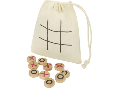 Juego 3 en raya de madera Whorl