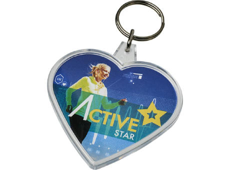 Llavero con forma de corazón Combo