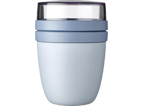 Fiambrera de 300+120 ml Mini Mepal Ellipse