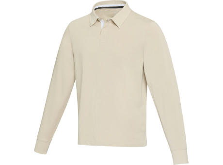 Sudadera tipo polo de rugby unisex Clyde 