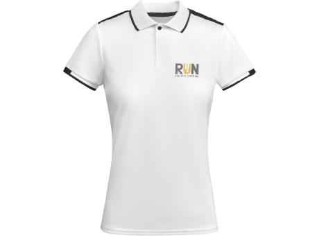 Polo deportivo de manga corta para mujer de 150 g/m² Tamil