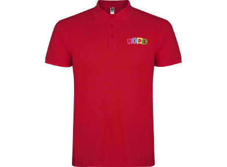 Polo de manga corta infantil de 200 g/m² Star