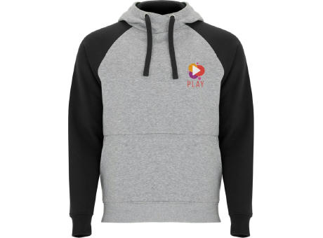 Sudadera con capucha bicolor unisex de 280 g/m² Badet