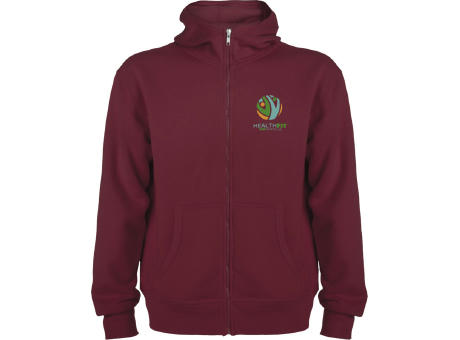 Sudadera con capucha y cremallera completa unisex de 280 g/m² Montblanc