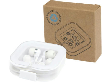 Auriculares tipo C con cable y caja de plástico reciclado Baekdu