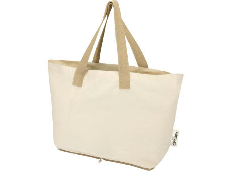 Bolsa Tote de 12 L de algodón reciclado GRS de 140 g/m² Sierra