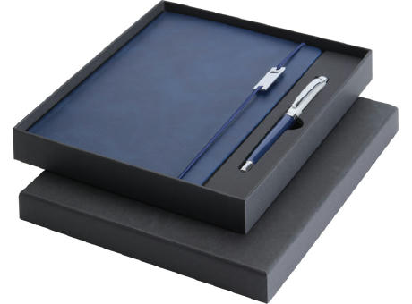 Set de libreta de tapa dura A5 y rollerball Legato Elegance