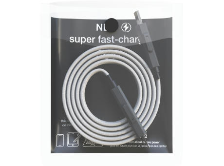 Cable de carga plano magnético de 60 W SCX.design C58