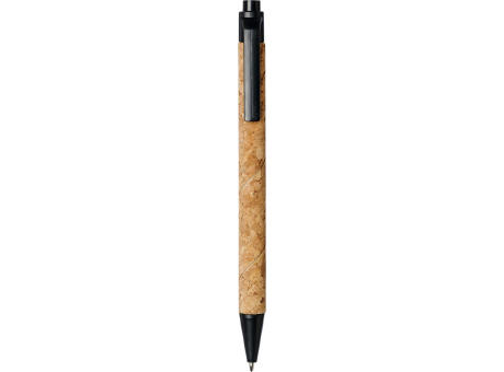 Bolígrafo de corcho y paja de trigo Midar (tinta negra)