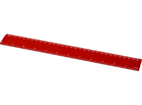 Regla de plástico reciclado de 30 cm Refari