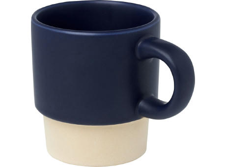 Taza de espresso apilable de 130 ml con fondo de arcilla Olympia