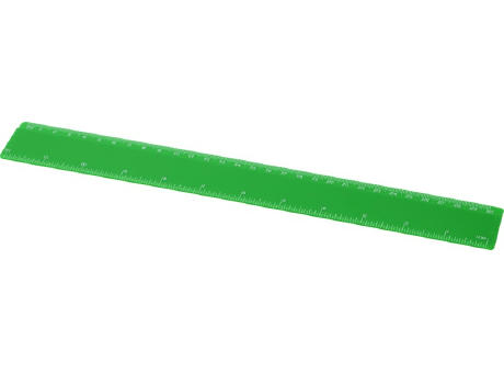 Regla de plástico reciclado de 30 cm Refari