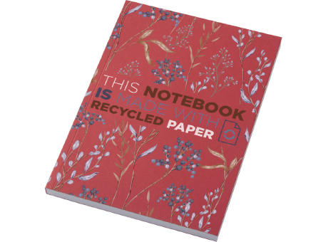 Libreta A5 de tapa blanda con 100 hojas de papel reciclado Novella Austen Colours