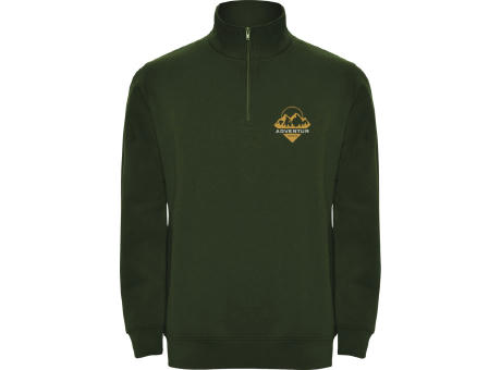 Sudadera con media cremallera de 280 g/m² Aneto
