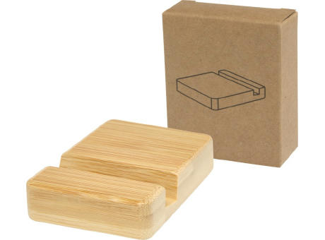 Soporte para teléfono de bambú Ebla