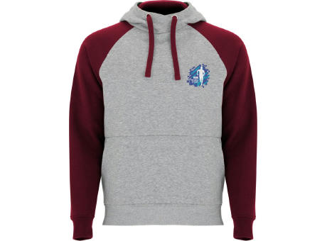 Sudadera con capucha bicolor unisex de 280 g/m² Badet
