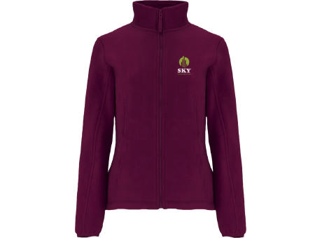 Chaqueta de forro polar con cremallera completa para mujer Artic
