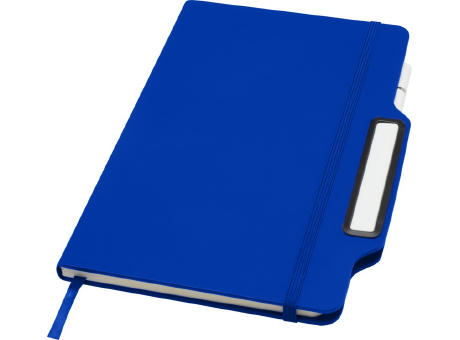 Libreta de tapa dura A5 con combinación de bolígrafo y lápiz Nexus (tinta negra)