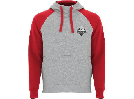 Sudadera con capucha bicolor unisex de 280 g/m² Badet