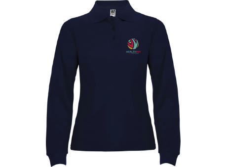 Polo de manga larga para mujer de 220 g/m² Estrella