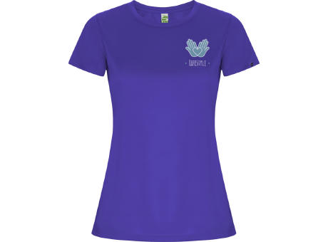 Camiseta deportiva de manga corta para mujer de 135 g/m² Imola