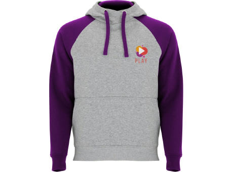 Sudadera con capucha bicolor unisex de 280 g/m² Badet