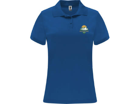 Polo deportivo de manga corta para mujer de 150 g/m² Monzha