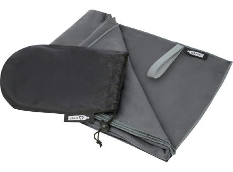 Toalla ultraligera y de secado rápido de PET reciclado 130 x 80 cm Pieter