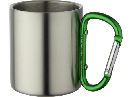 Taza isotérmica de 200 ml con mosquetón Alps