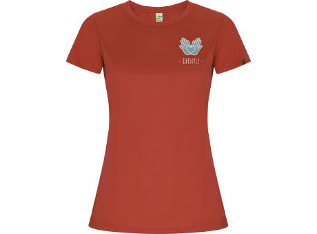 Camiseta deportiva de manga corta para mujer de 135 g/m² Imola