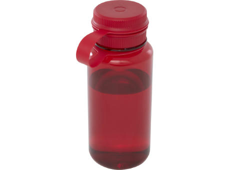 Botella deportiva de RPET con certificado RCS, de 900 ml y con tapa multifunción Ryder