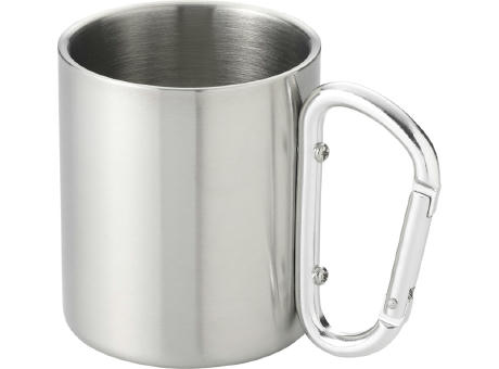 Taza isotérmica de 200 ml con mosquetón Alps