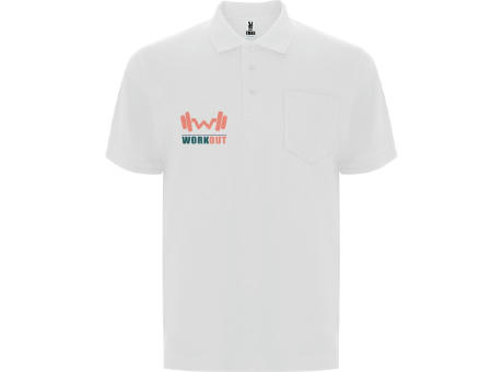 Polo unisex de manga corta de 220 g/m² Centauro Premium