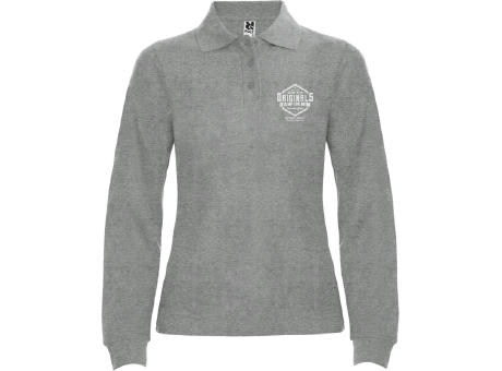 Polo de manga larga para mujer de 220 g/m² Estrella