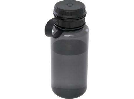 Botella deportiva de RPET con certificado RCS, de 900 ml y con tapa multifunción Ryder