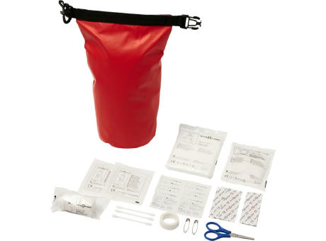 Bolsa impermeable con 30 elementos de primeros auxilios Alexander