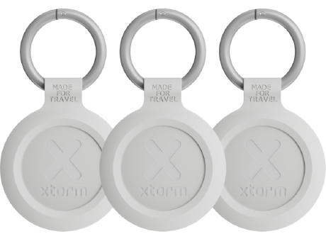 Paquete de 3 etiquetas de viaje resistentes al agua Xtorm XTAG2GA