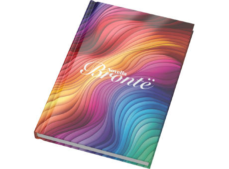 Libreta de tapa dura brillante A5 con 100 hojas Novella Brontë