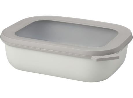 Mepal Cirqula, recipiente rectangular de 1000 ml con varios compartimentos